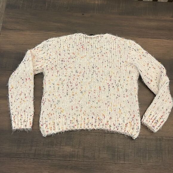 Doe & Rae Textured Confetti Sweater size Small - Picture 2 of 5
